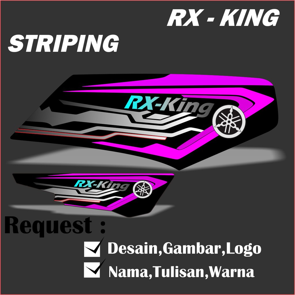 Sticker/Striping/RX-KING/