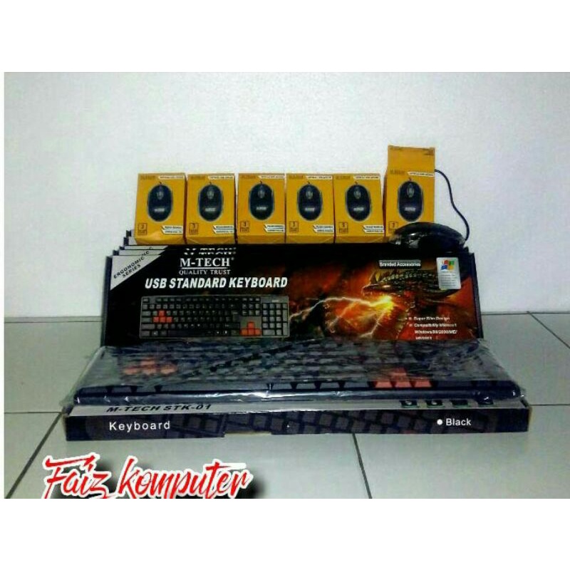 keybort,mous m-tech