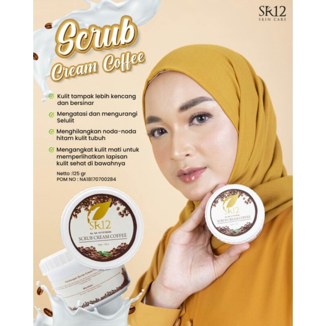 Scrub cream coffee sr12