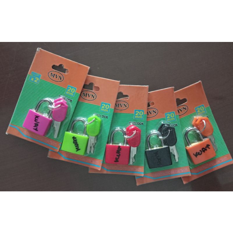 GEMBOK KOPER 23MM WARNA-WARNI
