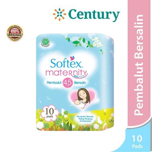 Softex Maternity 45cm @10's / Pembalut Bersalin