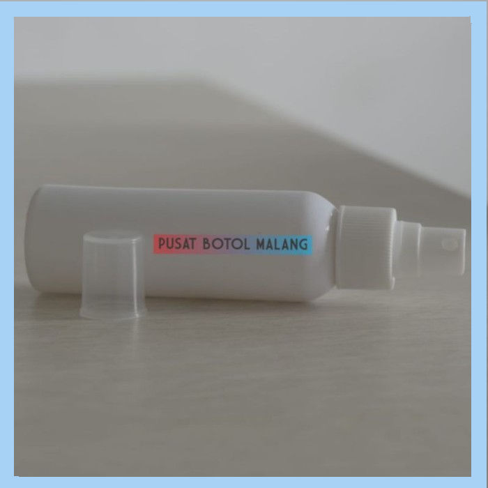 Botol Spray 100Ml Pet Sprayer (Putih Putih)