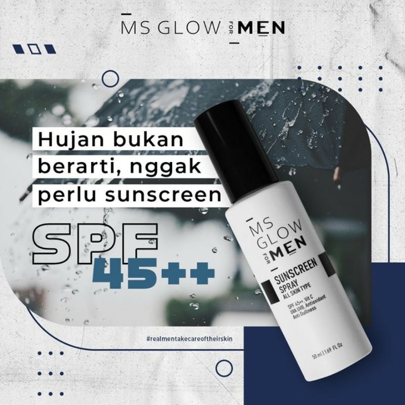 Sun screen MS Glow for Men