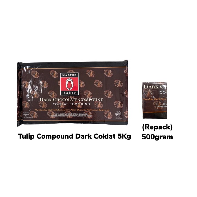 Tulip Coklat Compound Repack 500gram