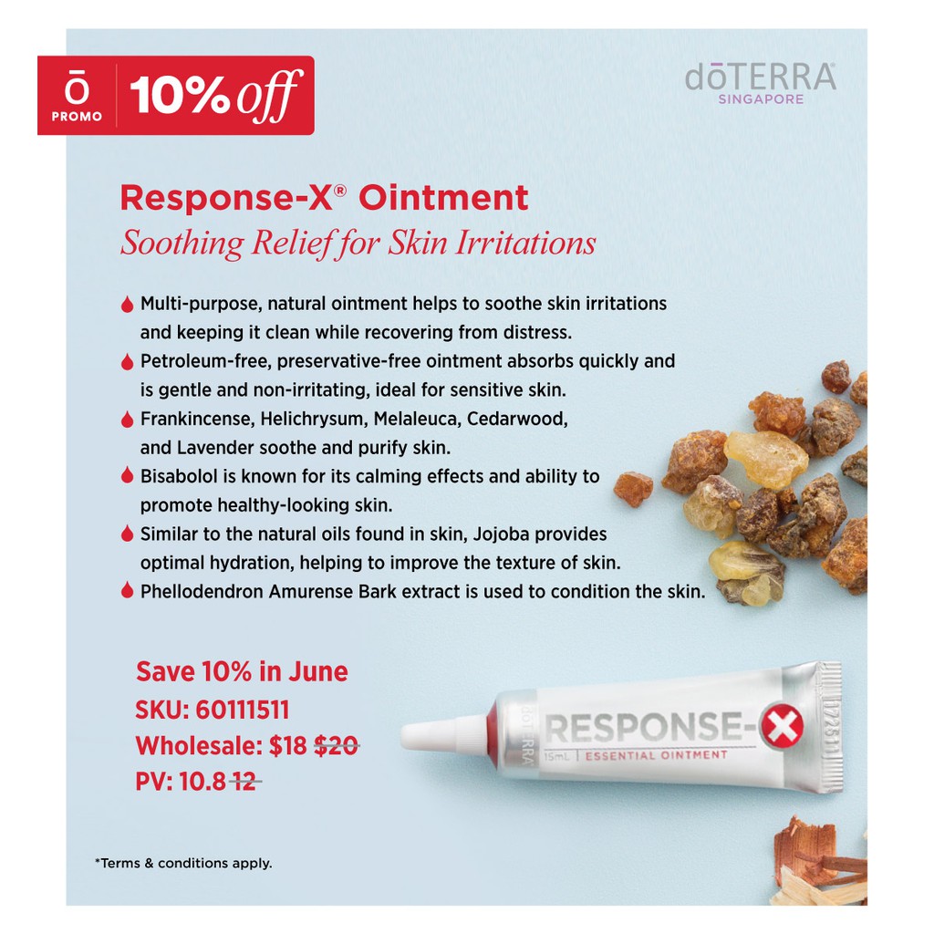 DOTERRA  RESPONSE X OITMENT UNTUK LUKA