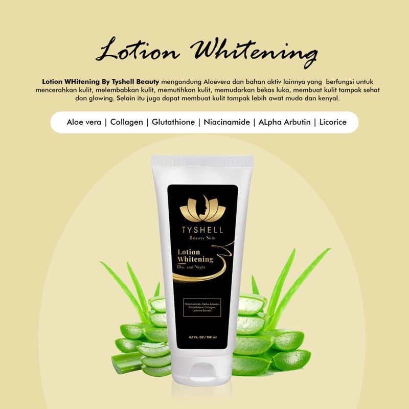 Lotion whitening tyshellbeauty