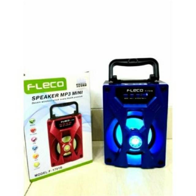 Speaker Bluetooth Portable Fleco F-1701B