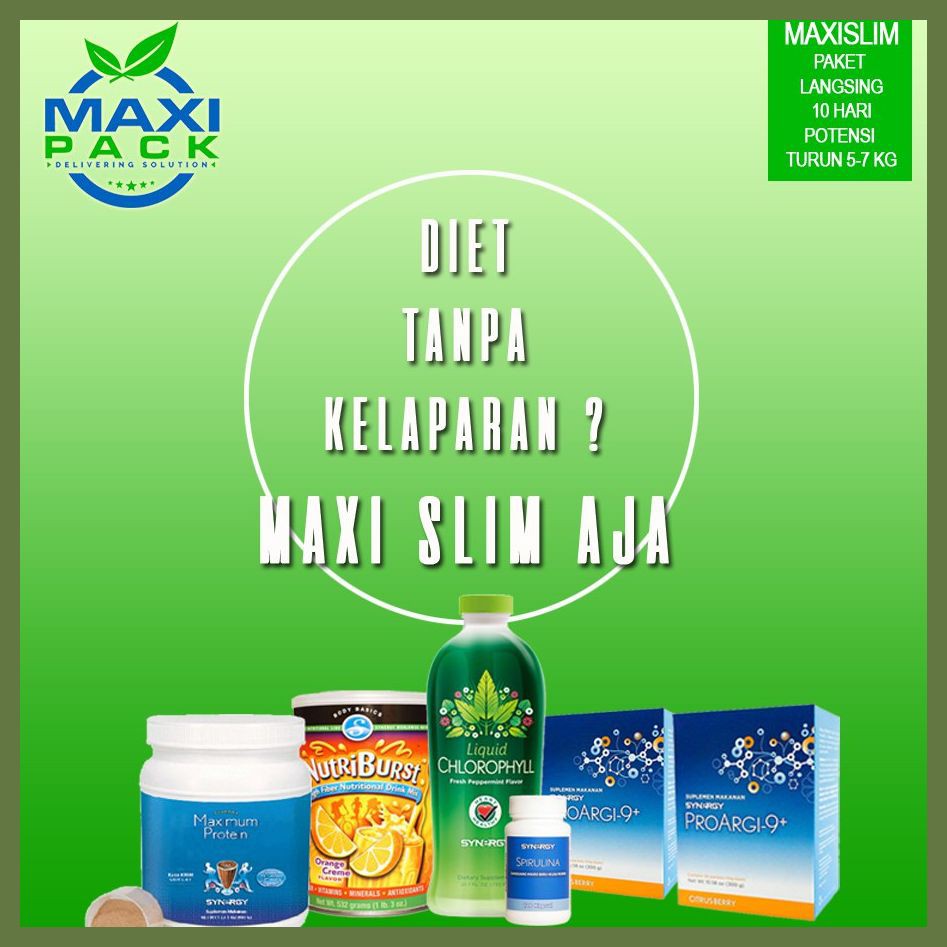 Maxi Pack Program Diet 10Hari Alami Dan Aman Buat Lambung