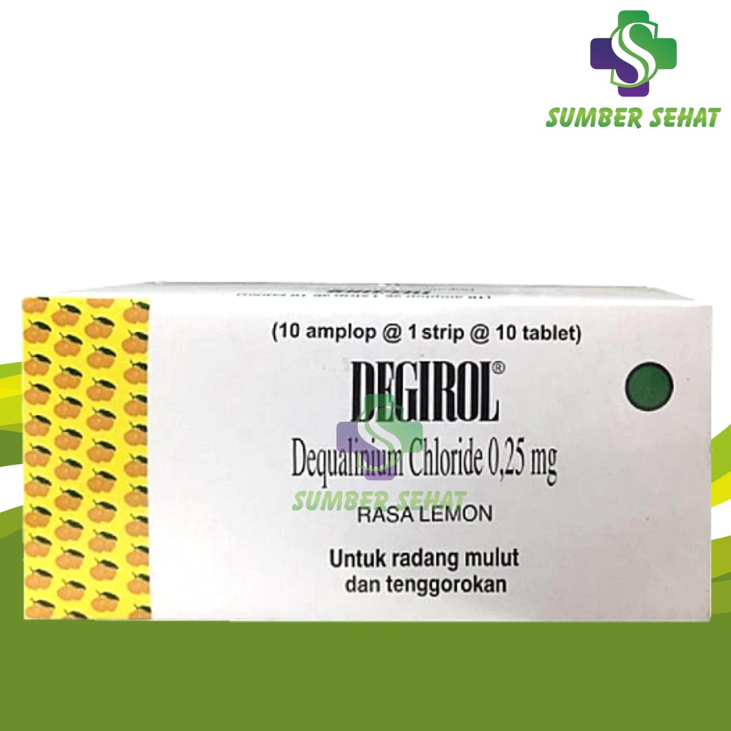 DEGIROL LOZ BOX 100 TABLET
