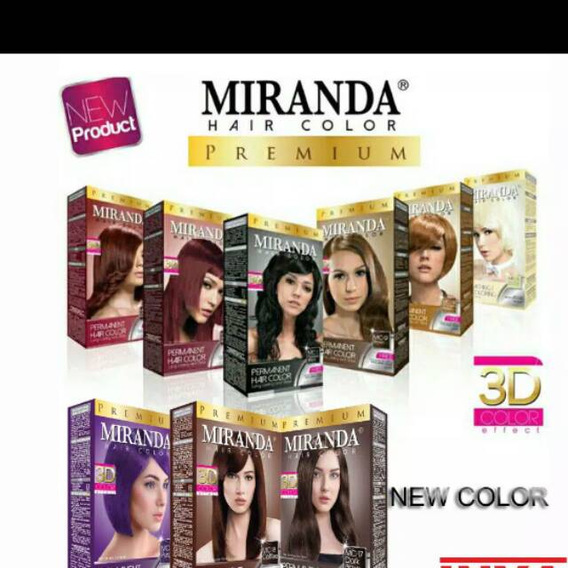 Miranda hair colors
