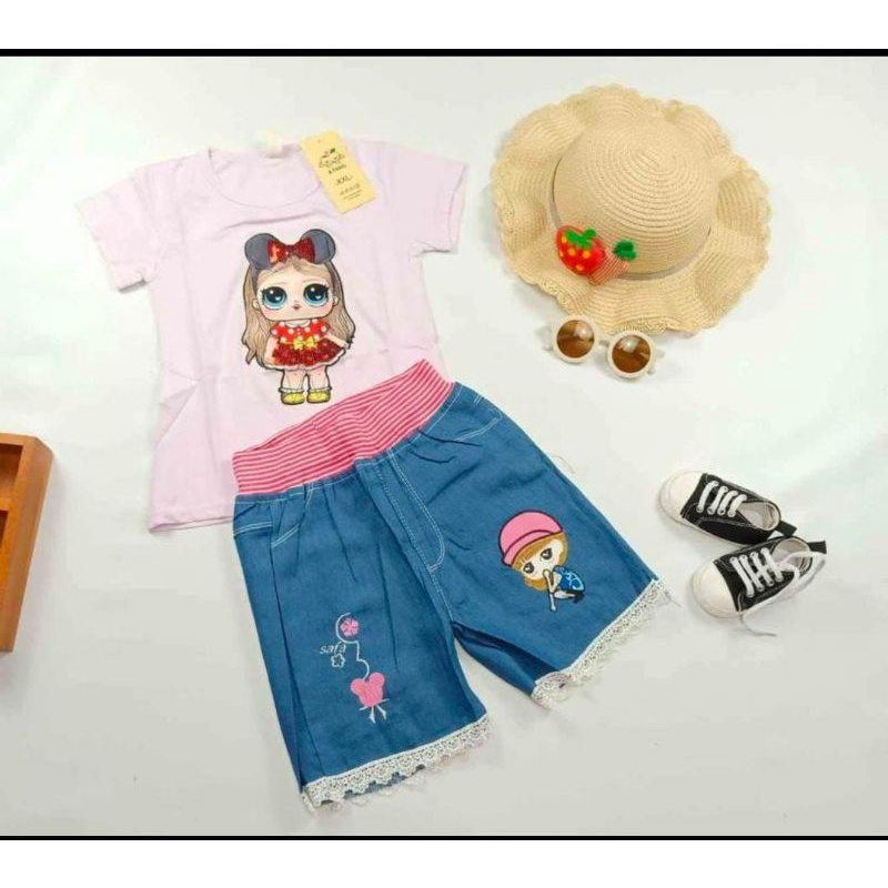 set kaos import anak size 1-4thn
