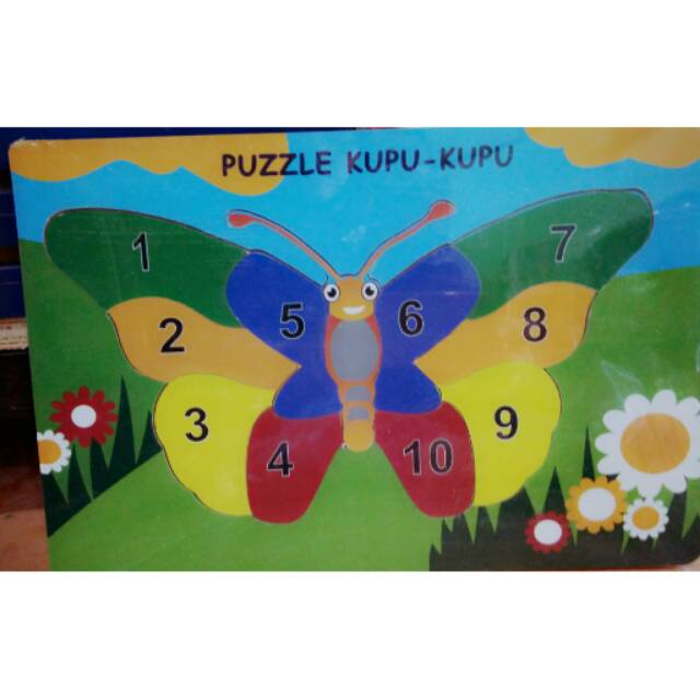 Puzzle Kupu-Kupu