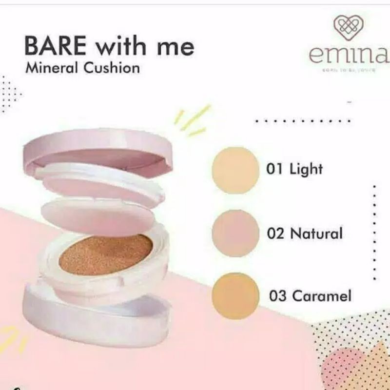 Emina Bare With Me Cushion
