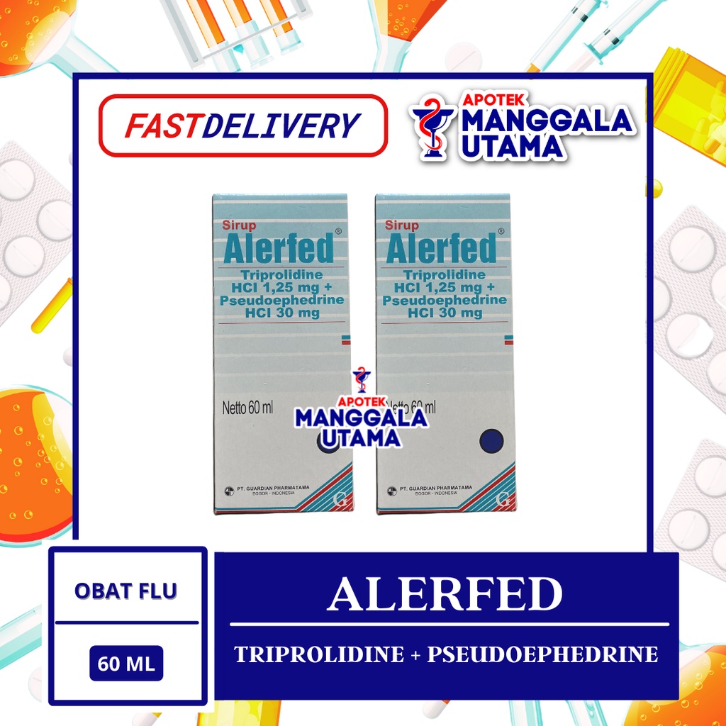 ALERFED SIRUP 60 ML