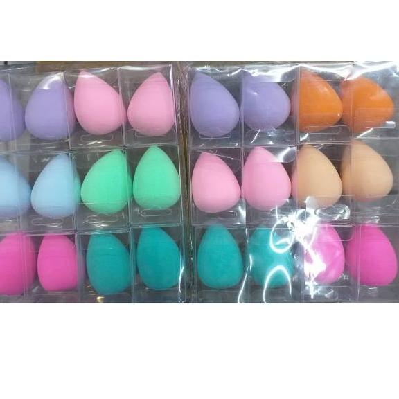 ✬ [LUSINAN] Sponge Egg Warna warni ➽