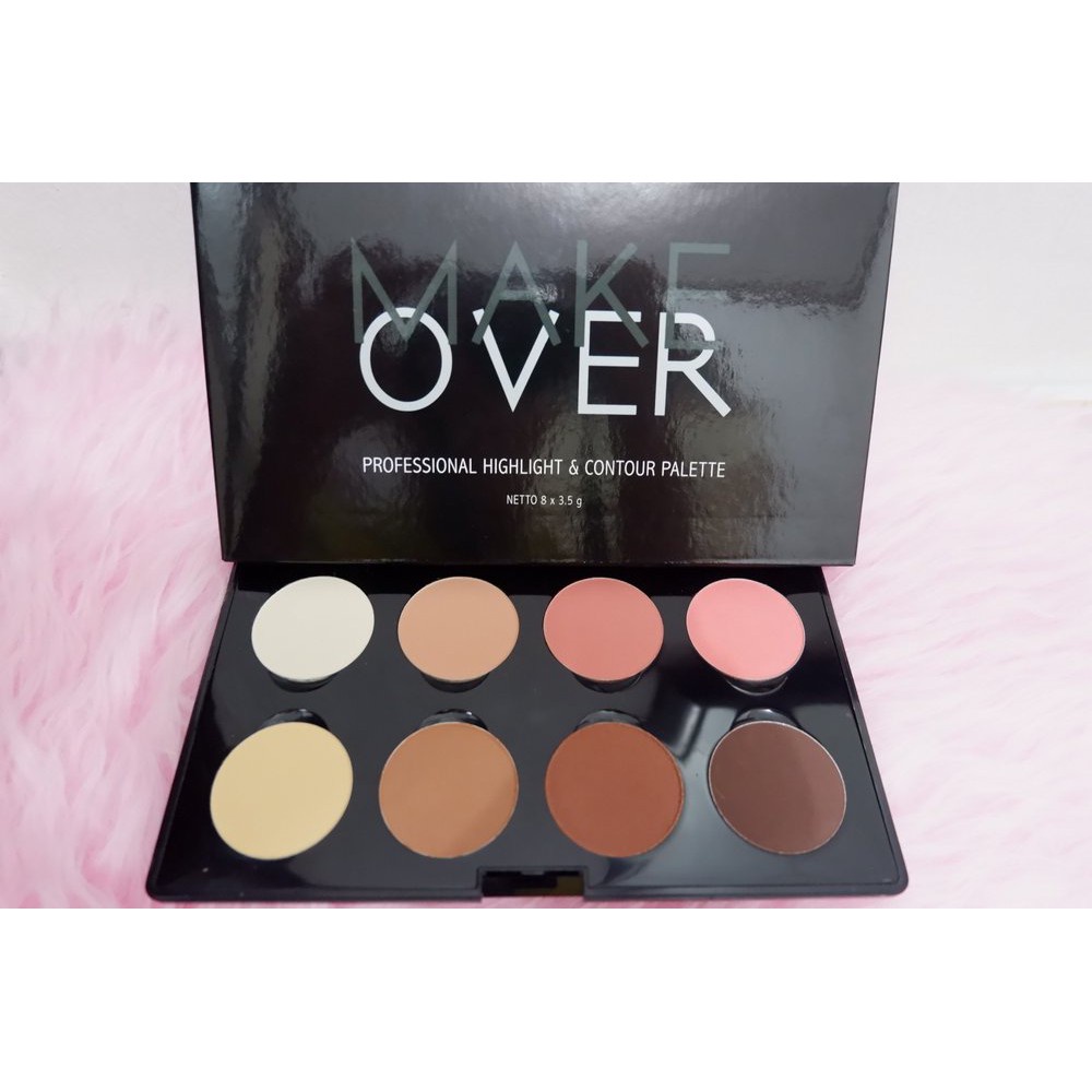 Make Over Professional Highlight & Contour Palette
