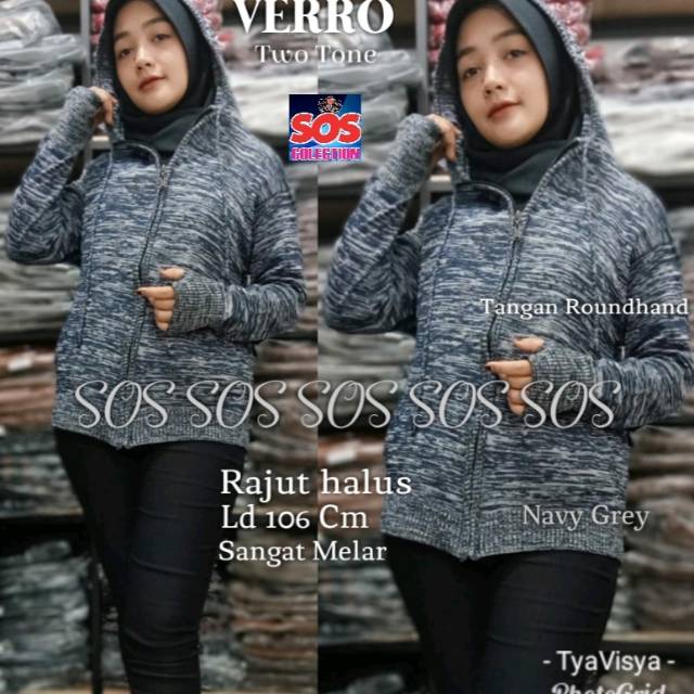 Jaket verro twotone