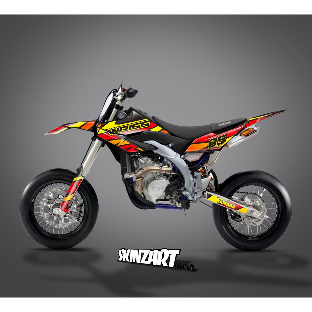 decal sticker yamaha wr 155