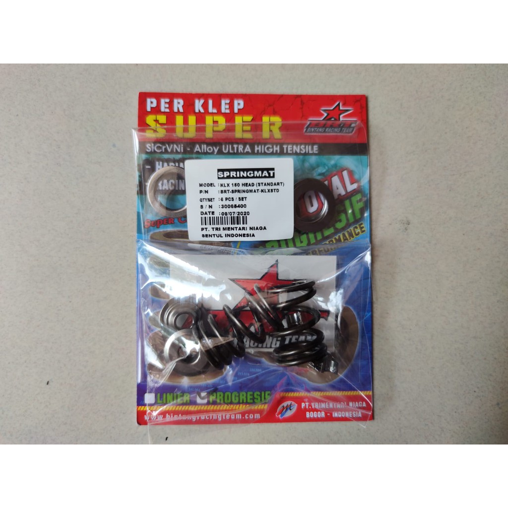 Per Klep Swedia BRT Progresif KLX Dtracker 150