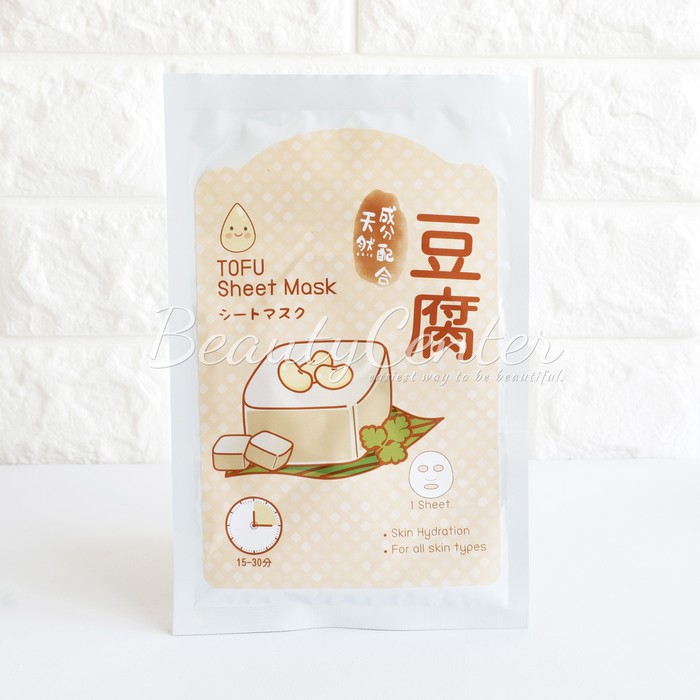 Beaute Recipe Tofu Sheet Mask