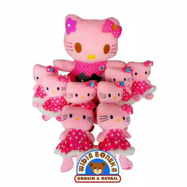[COD] Boneka Beranak Hello Kitty Dress