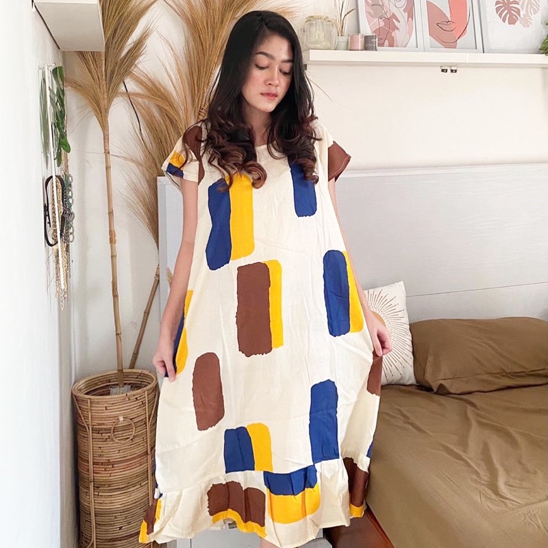 DASTER / HOME DRESS RUFFLE