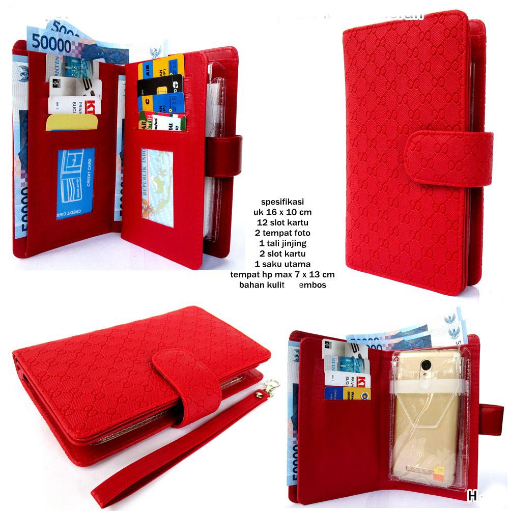 Dompet Hpo Alexia Premium Emboss CS Mini