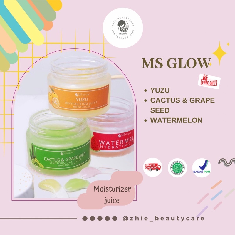 MOISTURIZER YUZU MS GLOW ( BARCODE)