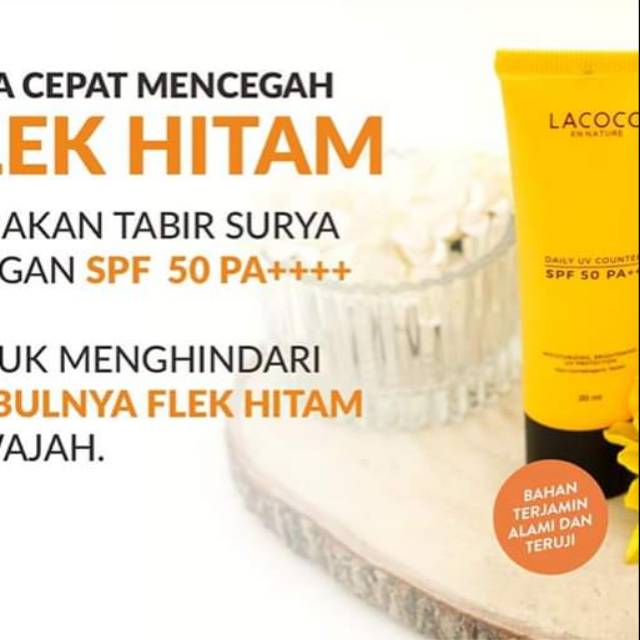 Lacoco suncreen spf 50 ++