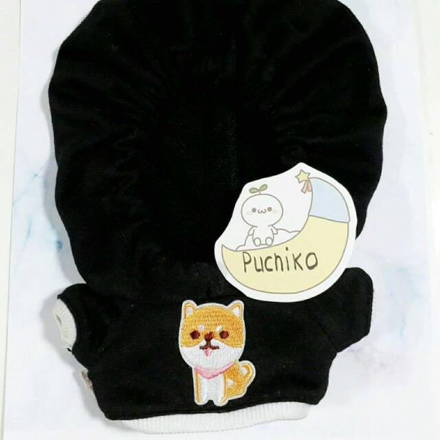 Doll clothes black Hoodie
