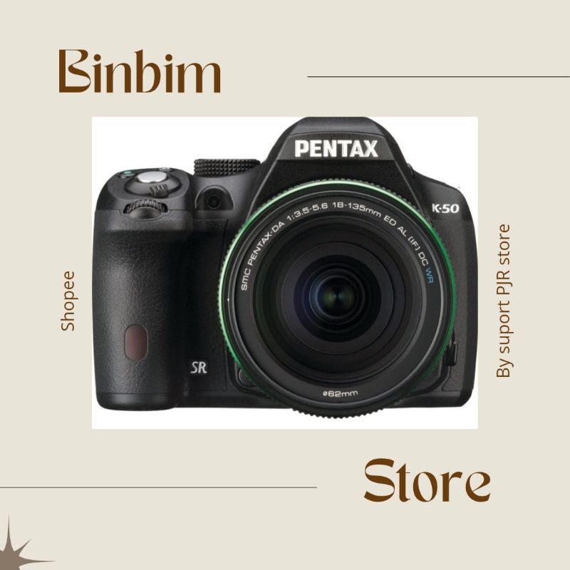 Camera Pentax K-50 16MP Digital SLR