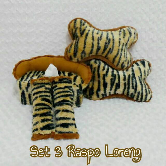 Carset Loreng set 3in1