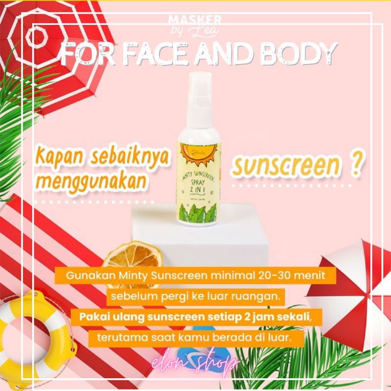 Sunscreen By Lea Gloria 60ml