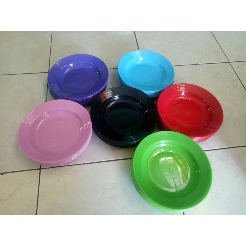 piring plastik tebal murah