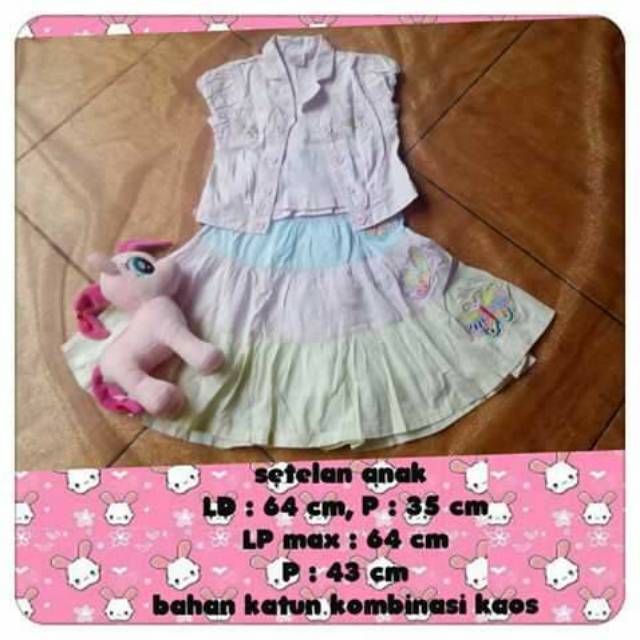 Setelan anak pink