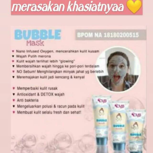 Bubble Mask ( DISTRIBUTOR RESMI )