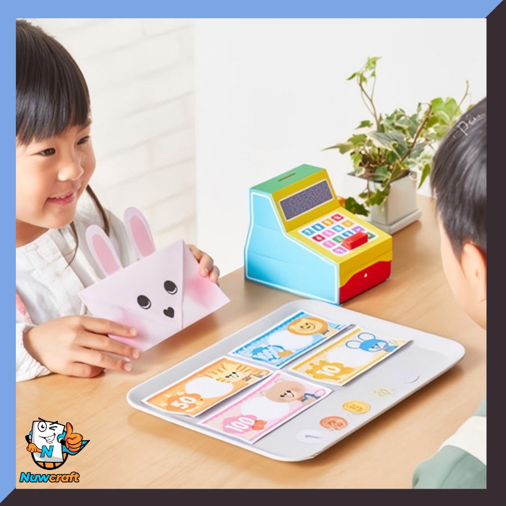 Nuwcraft Shopping Set Papercraft