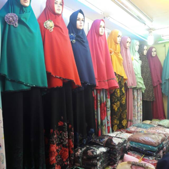 Khimar syari real pic