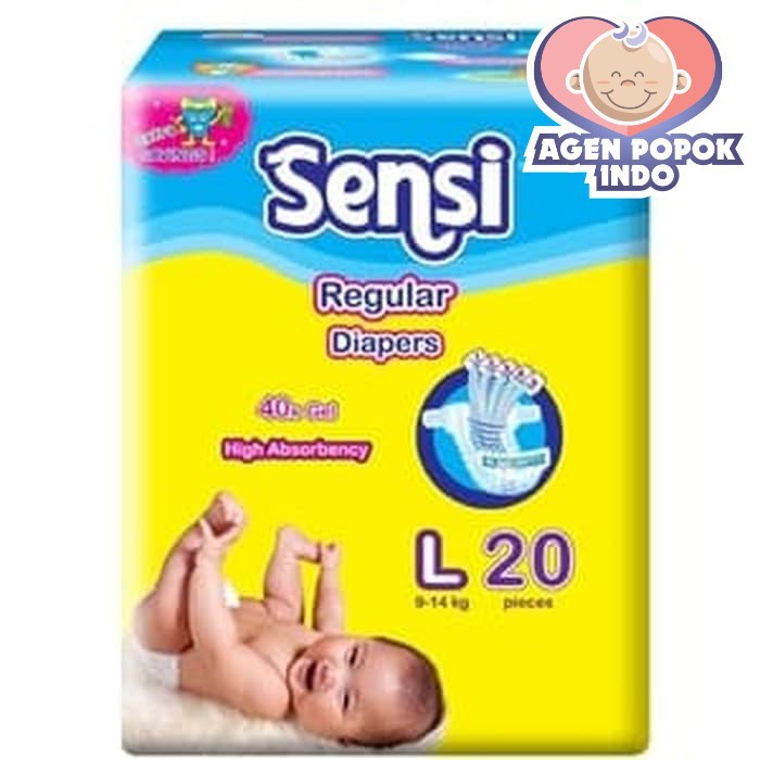 Sensi Regular Diapers L 20