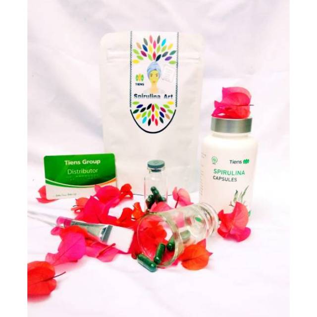 MASKER SPIRULINA 10 KAPSUL
