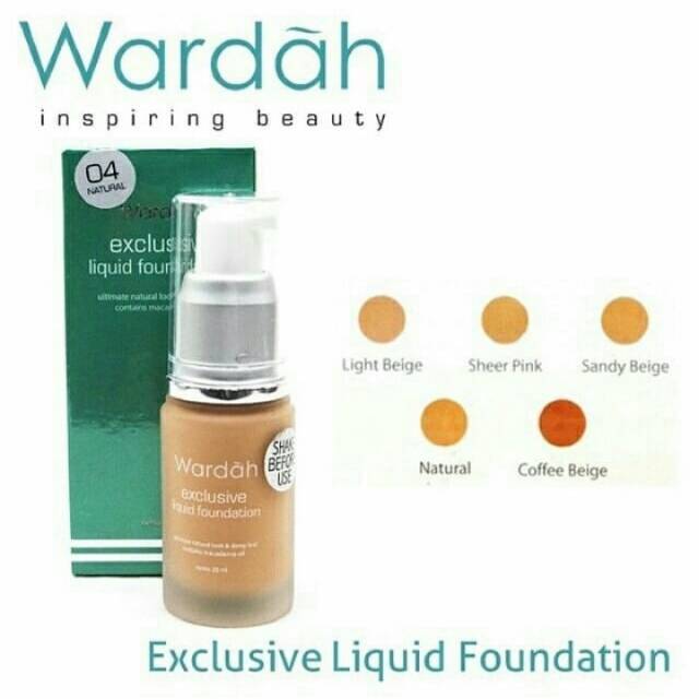 Exclusive Liquid Foundation 01-05