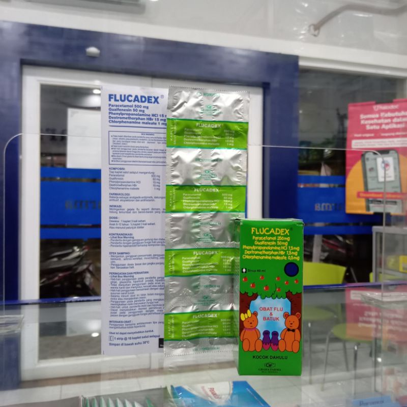 FLUCADEX SYR 60 ML DAN TABLET