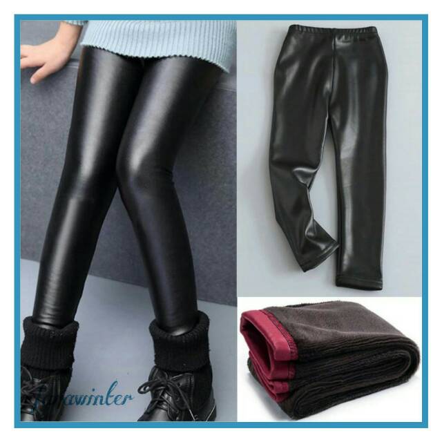 Legging thermal kulit anak