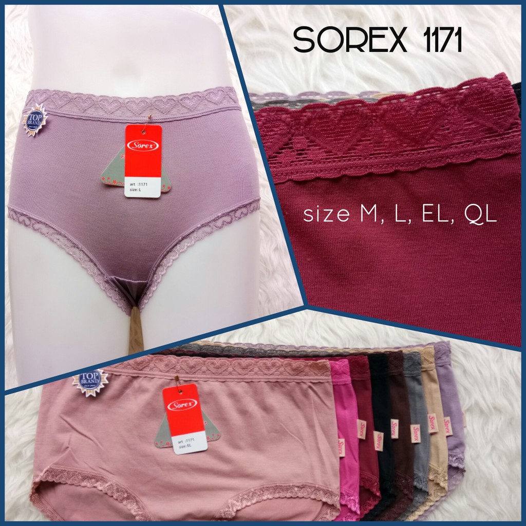 Beli 3 pcs...Celana dalam sorex import