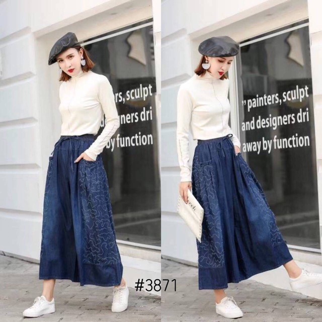 kulot jeans code 3871