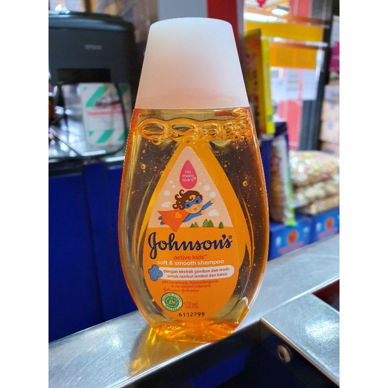 Johnson's Active Kids soft & smooth shampoo 100ml