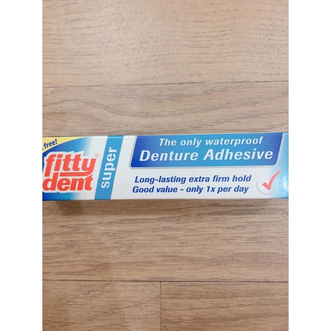 fitty dent denture adhesive 40g