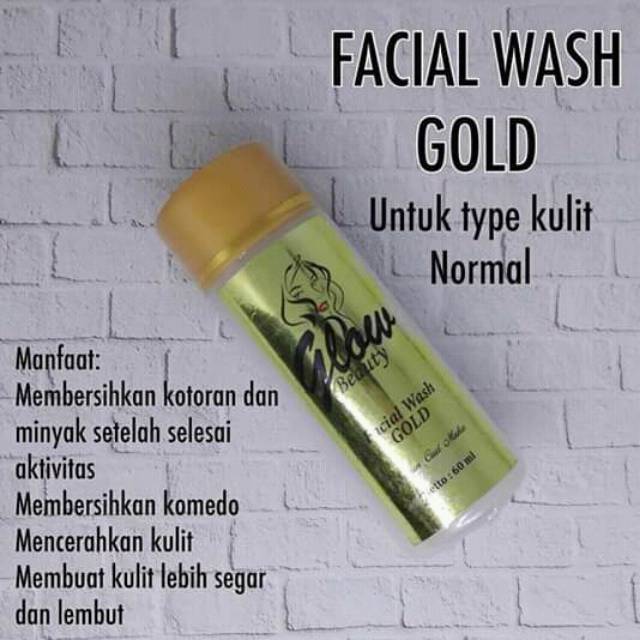 Facial Wash Gold