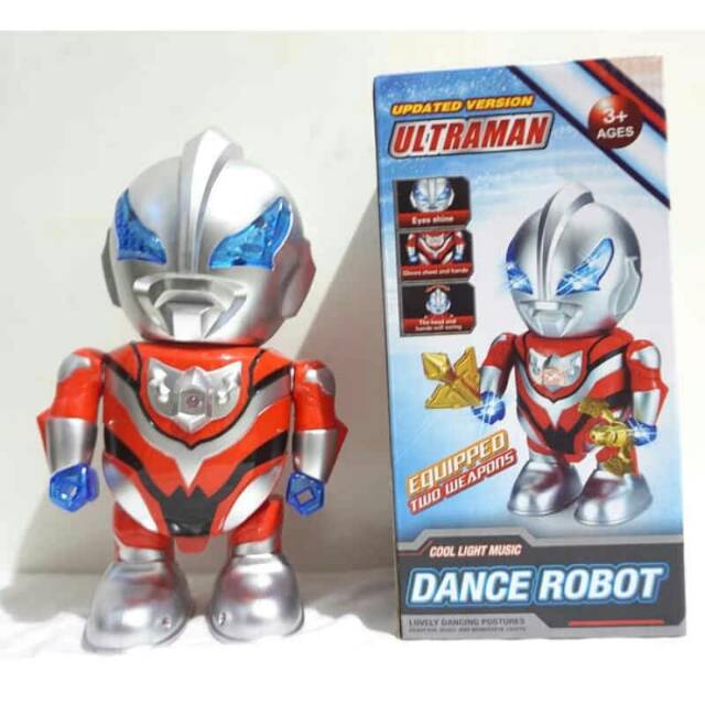 mainan ultraman dance hero