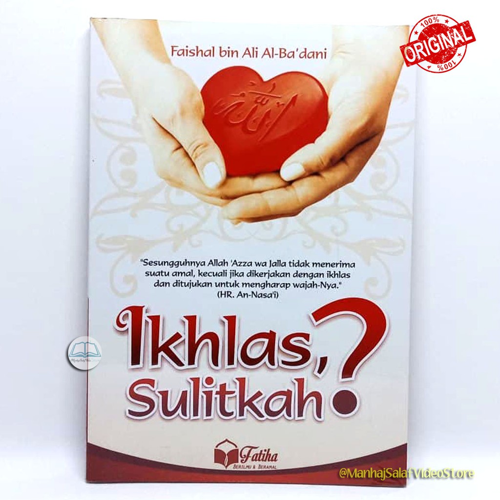 Ikhlas Sulitkah?
